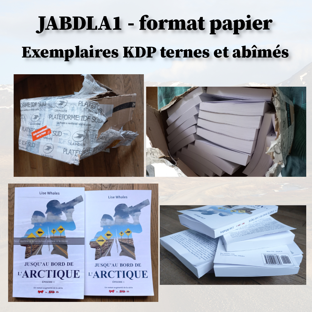 Affiche - KDP - JABDLA 1 - Premiers exemplaires KDP ternes et abîmés