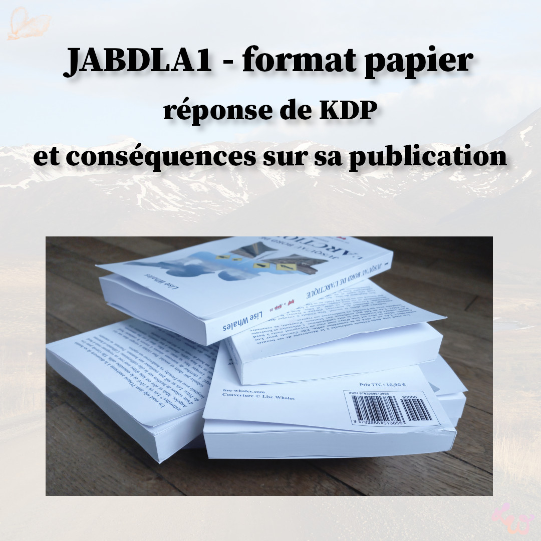 Affiche - KDP - JABDLA 1 - Réponse de KDP et conséquences sur sa publication